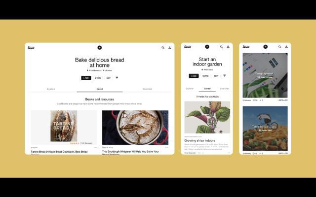 Google的Area 120揭示了类似Pinterest的应用程序Keen