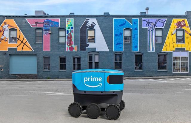 亚马逊正在佐治亚州和田纳西州测试其Scout送货机器人