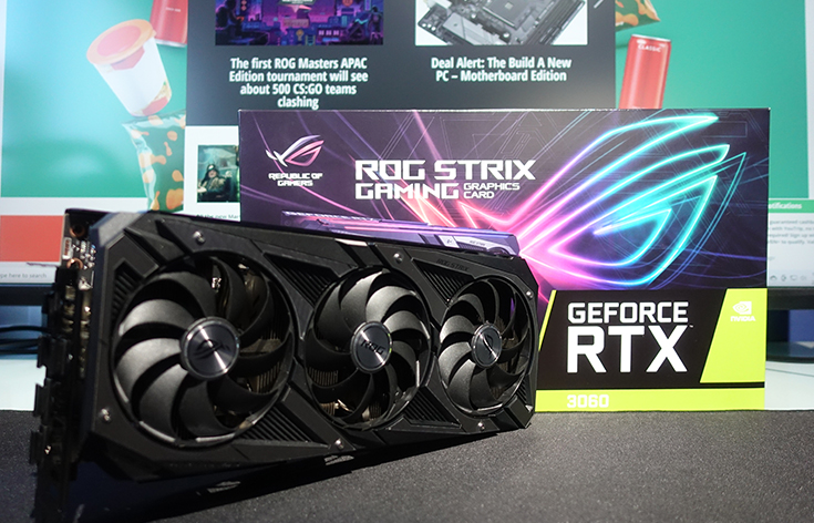 华硕ROG Strix GeForce RTX 3060 Gaming OC评测：NVIDIA的新型1080p游戏入门卡