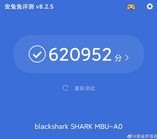 Black Shark 3的AnTuTu得分高于3月3日发布的iQOO 3