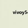 vivoy54s（vivoY54s参数配置）