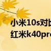 小米10s对比红米k40pro拍照（小米10S和红米k40pro 哪个好）