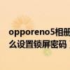 opporeno5相册私密密码忘了怎么办（opporeno5pro怎么设置锁屏密码）
