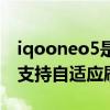 iqooneo5是自适应刷新吗（iqooneo5屏幕支持自适应刷新吗）