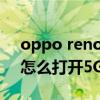 oppo reno6 5g快充头规格（opporeno6怎么打开5G功能）