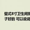 壁式8寸卫生间排气扇价格（有谁知道卫生间排气扇什么牌子好的 可以说说吗）