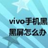 vivo手机黑屏怎么办显示灯还闪（vivo手机黑屏怎么办）