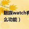 魅族watch有没有持久模式（魅族watch有什么功能）