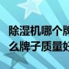 除湿机哪个牌子好性价比高（我想问除湿机什么牌子质量好）