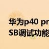 华为p40 pro usb调试在哪（华为P50proUSB调试功能在哪）