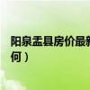 阳泉盂县房价最新消息（打听下山西阳泉盂县房地产价格如何）