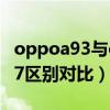 oppoa93与oppok7哪个好（OPPOA93和K7区别对比）
