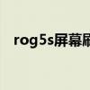 rog5s屏幕刷新率（rog5s屏幕刷新多少）