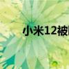 小米12被曝体重多重（小米12多重）