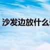 沙发边放什么装饰品（请问沙发边上放什么）