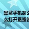 黑鲨手机怎么设置鲨鲨酱壁纸（黑鲨4SPro怎么打开鲨鲨酱）