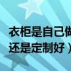 衣柜是自己做还是定制合算（求解衣柜自己做还是定制好）