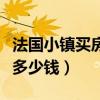 法国小镇买房子多少钱（我想问在法国买房子多少钱）
