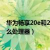华为畅享20e和20se有什么区别（华为畅享20e搭载的是什么处理器）