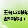 王者120帧iphone13pro（iPhone13支持王者90帧吗）