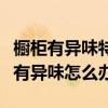 橱柜有异味特别难闻怎么处理（我想问橱柜里有异味怎么办）