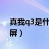 真我q3是什么曲屏（真我Q3s是直屏还是曲屏）