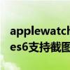 applewatchseries6评测（applewatchseries6支持截图吗）
