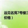 远见名苑7号楼三室两厅两卫房价（我想问远见名苑二手房价格）