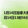 1月14日加拿大撤回人员疫情最新消息-截至撤回人员截至1月14日13时56分(北京时间）疫情数据统计