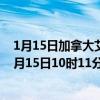 1月15日加拿大艾伯塔省疫情最新消息-截至艾伯塔省截至1月15日10时11分(北京时间）疫情数据统计