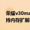 荣耀v30max支持扩展内存吗（荣耀X30i支持内存扩展吗）