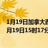 1月19日加拿大西北地区疫情最新消息-截至西北地区截至1月19日15时17分(北京时间）疫情数据统计