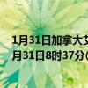 1月31日加拿大艾伯塔省疫情最新消息-截至艾伯塔省截至1月31日8时37分(北京时间）疫情数据统计