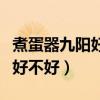 煮蛋器九阳好还是小熊好（求助下九阳煮蛋器好不好）
