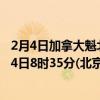 2月4日加拿大魁北克省疫情最新消息-截至魁北克省截至2月4日8时35分(北京时间）疫情数据统计