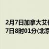 2月7日加拿大艾伯塔省疫情最新消息-截至艾伯塔省截至2月7日8时01分(北京时间）疫情数据统计