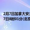 2月7日加拿大安大略省疫情最新消息-截至安大略省截至2月7日8时01分(北京时间）疫情数据统计