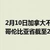 2月10日加拿大不列颠哥伦比亚省疫情最新消息-截至不列颠哥伦比亚省截至2月10日8时12分(北京时间）疫情数据统计