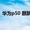 华为p50 麒麟版（华为P50 4G版是曲屏吗）
