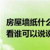 房屋墙纸什么颜色好看（房间什么颜色墙纸好看谁可以说说）