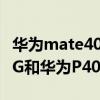 华为mate40 pro+和p40+区别（华为P40 4G和华为P40 5G的区别是什么）