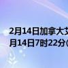 2月14日加拿大艾伯塔省疫情最新消息-截至艾伯塔省截至2月14日7时22分(北京时间）疫情数据统计