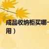成品收纳柜买哪一个品牌好（我想知道什么品牌的收纳柜好用）