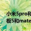 小米5pro和华为matepad11屏幕（小米平板5和matepad11有什么区别）