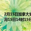 2月15日加拿大安大略省疫情最新消息-截至安大略省截至2月15日14时15分(北京时间）疫情数据统计