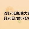 2月26日加拿大安大略省疫情最新消息-截至安大略省截至2月26日7时07分(北京时间）疫情数据统计