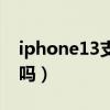 iphone13支持扩容吗（iPhone13支持扩容吗）