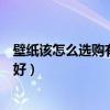 壁纸该怎么选购有什么方法吗（哪位说说壁纸买什么品牌的好）