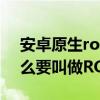 安卓原生rom哪些好用（安卓手机系统为什么要叫做ROM）