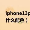 iphone13promax配色（iPhone13新增了什么配色）